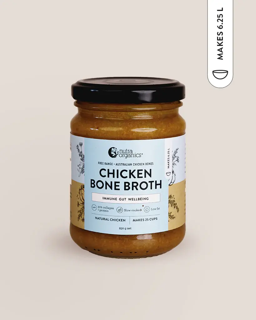 Nutra Organics- Chicken Bone Broth Concentrate Natural Chicken