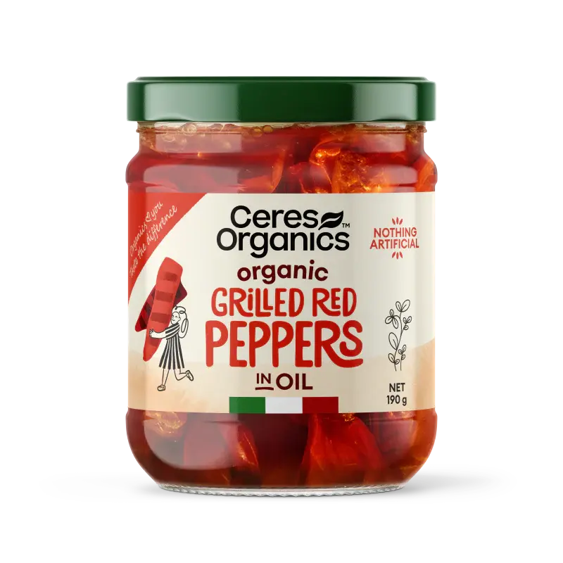 Ceres Organics -Grilled Peppers 190g