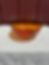 Thumbnail: Indiana Glass Kings Crown Amber Thumbprint Punch Bowl