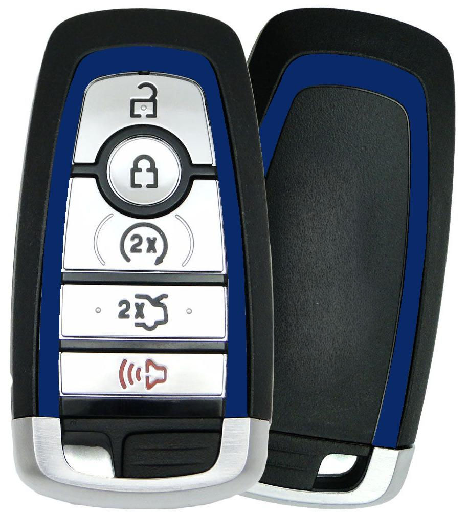 Thumbnail: S550/S650 key fob vinyl overlays in blue