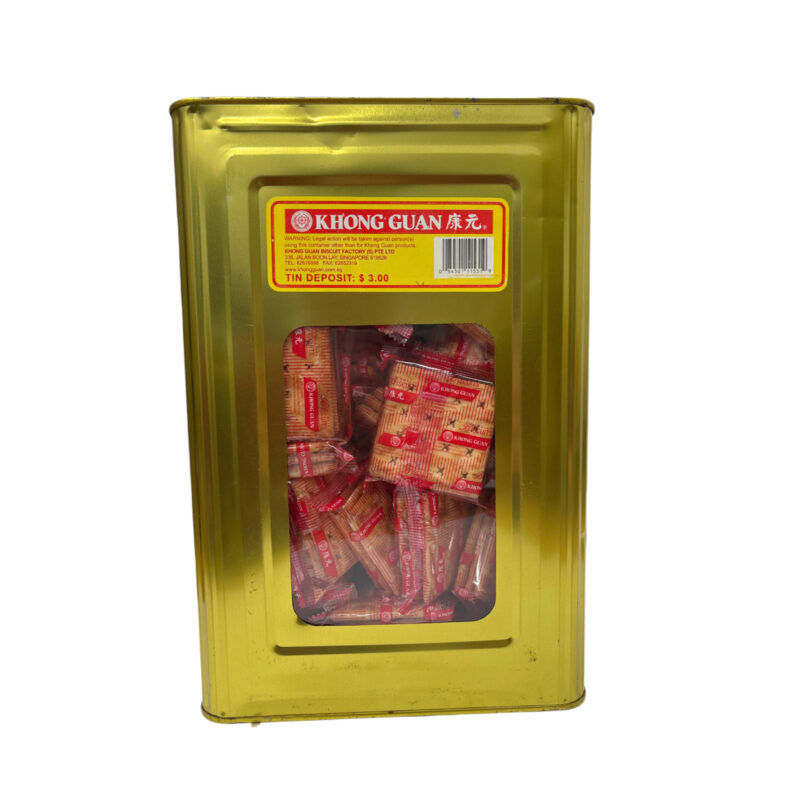 Square Puff (Metal Tin)