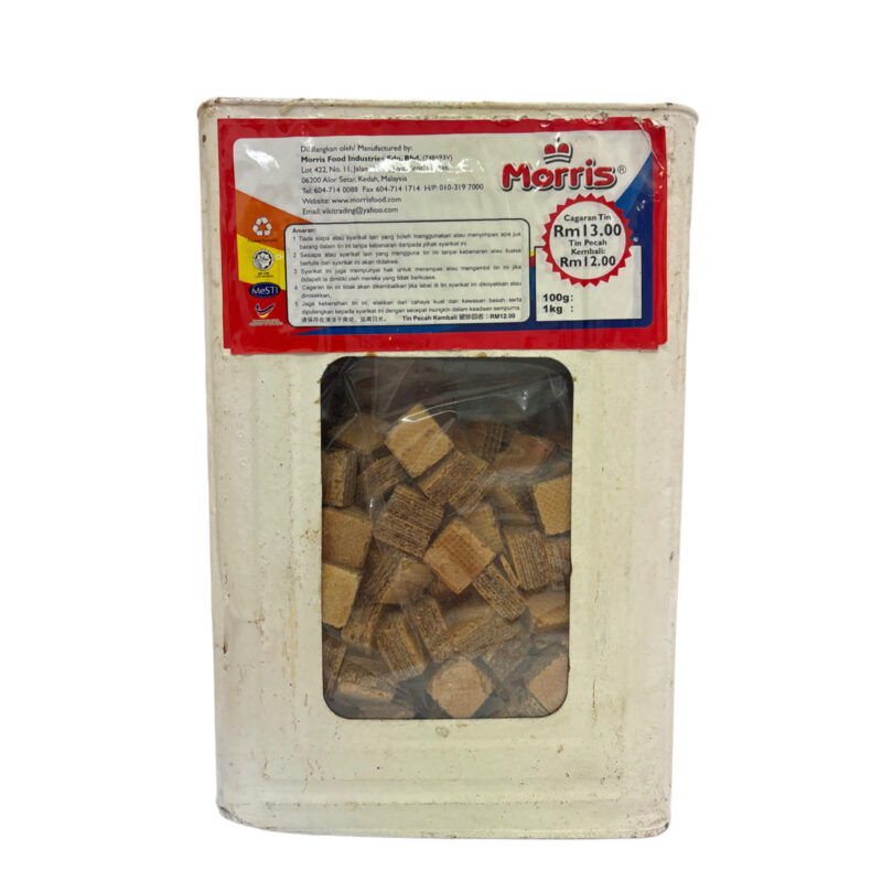 Mini Chocolate Wafer 3kg (Metal Tin)