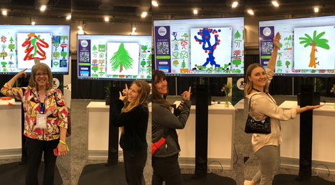 For every tree attendees of the International Meetings and Events Exposition drew, IMEX was planting a real one to create both a virtual and real-life forest. 
