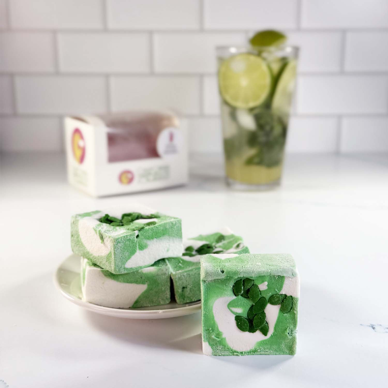 Minty Mojito marshmallows