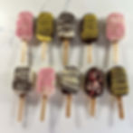 CHOCOLATE COVERED MARSHMALLOW POPSICLES