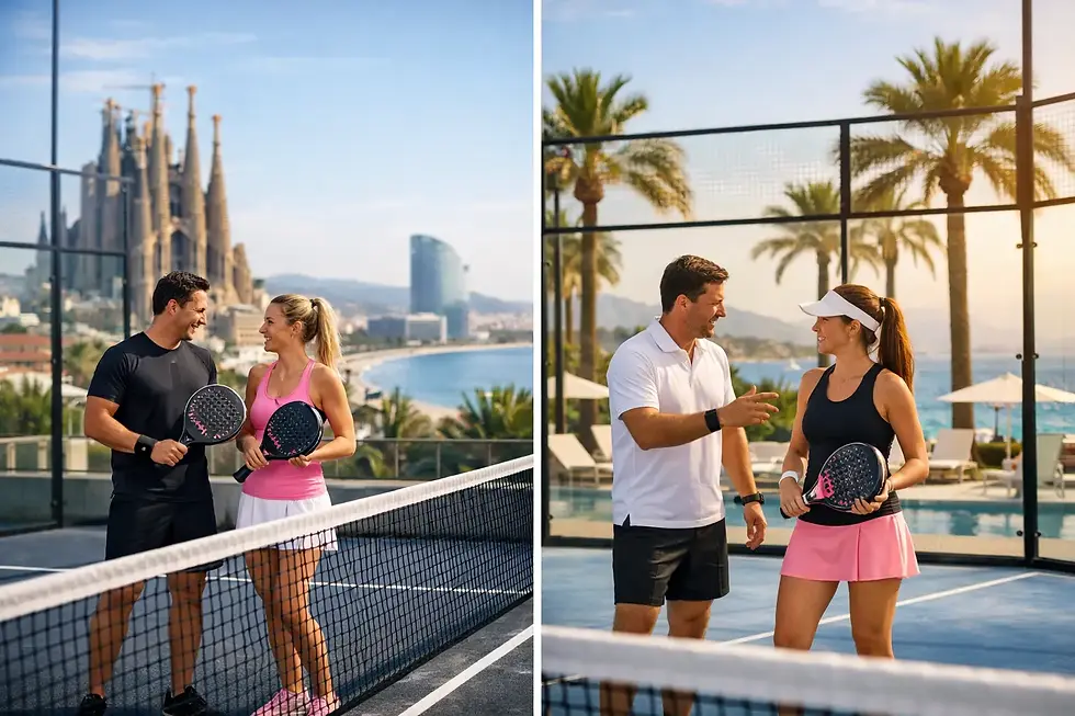 Barcelona or Marbella Padel Break: Which Fits You?