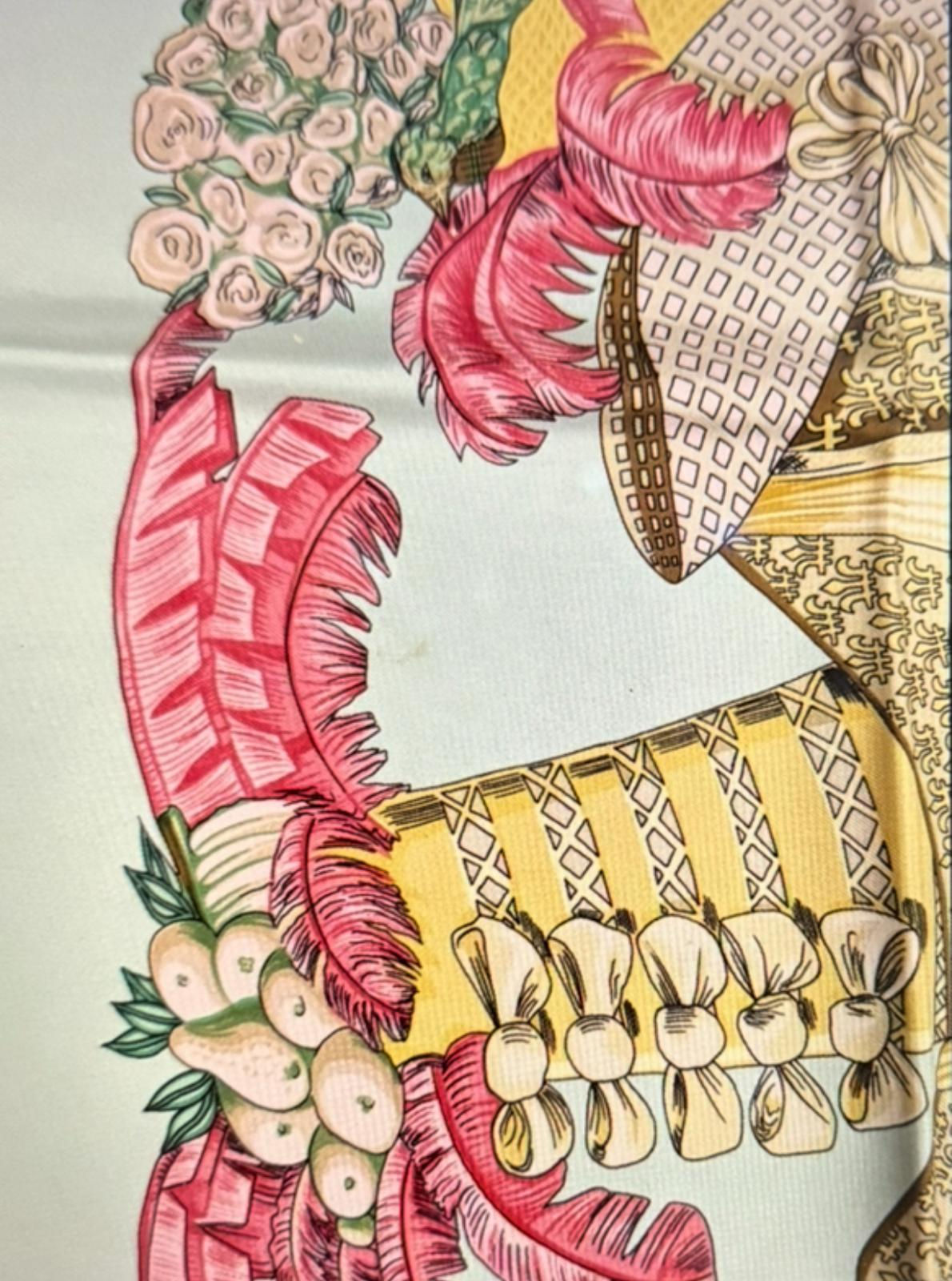 Foulard Hermès "Chapeau"