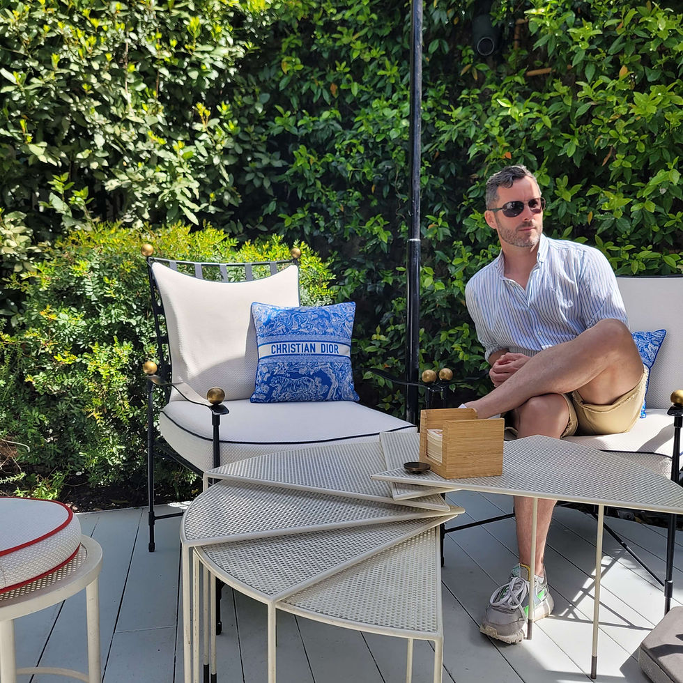 Café des Lices de Dior à Saint-Tropez