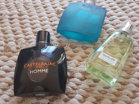 Mes parfums pour cet été : Azzaro, Castelbajac et,Mugler