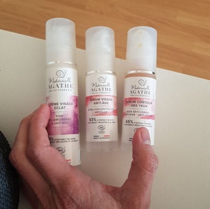 Routine anti-âge à base de bave d'escargot par Mademoiselle Agathe