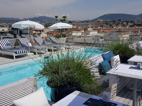 J'ai testé le B-Club La Terrace de l'hôtel Boscolo Exedra à Nice