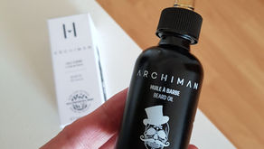 Huile à barbe Archiman, pour les Mâles à barbe