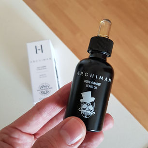 Huile à barbe Archiman, pour les Mâles à barbe