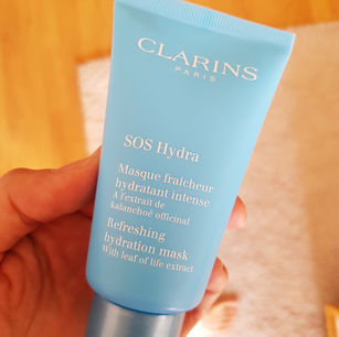 Masque visage hydratant SOS Hydra de Clarins, mon avis