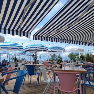Plage privée de l'Hôtel Amour à Nice, mon avis