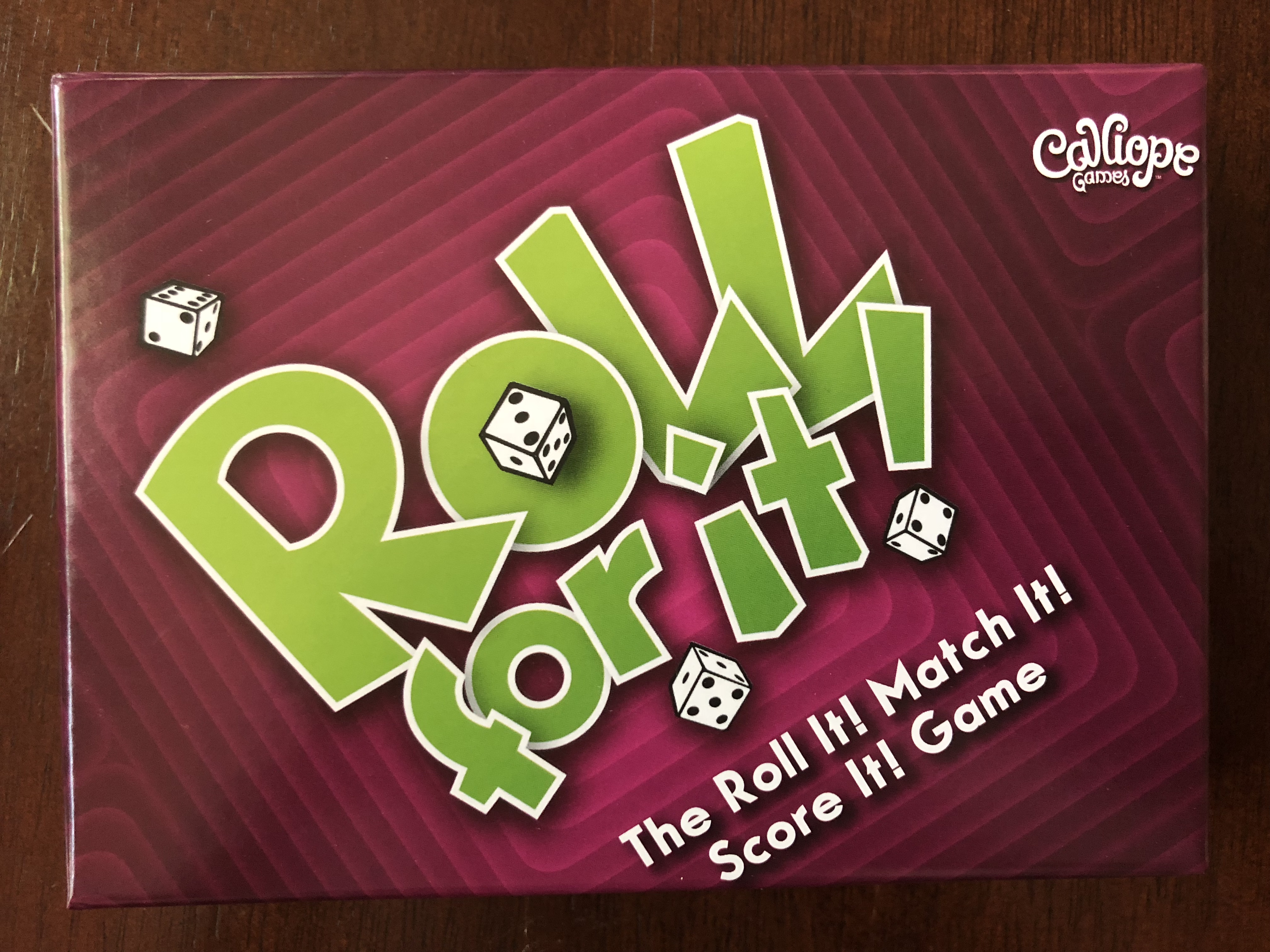 Roll for it!