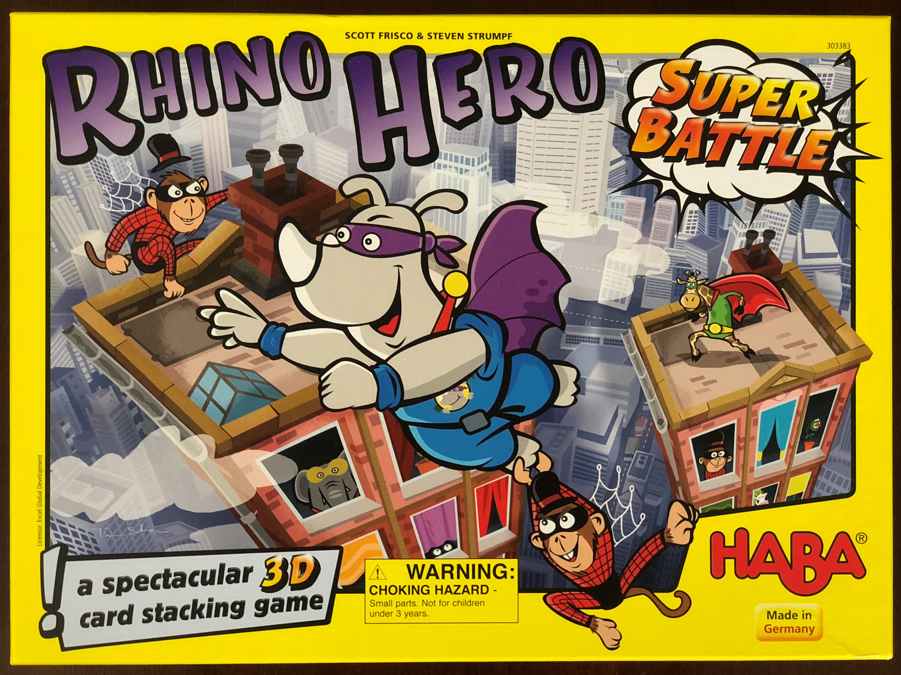 Rhino Hero Super Battle
