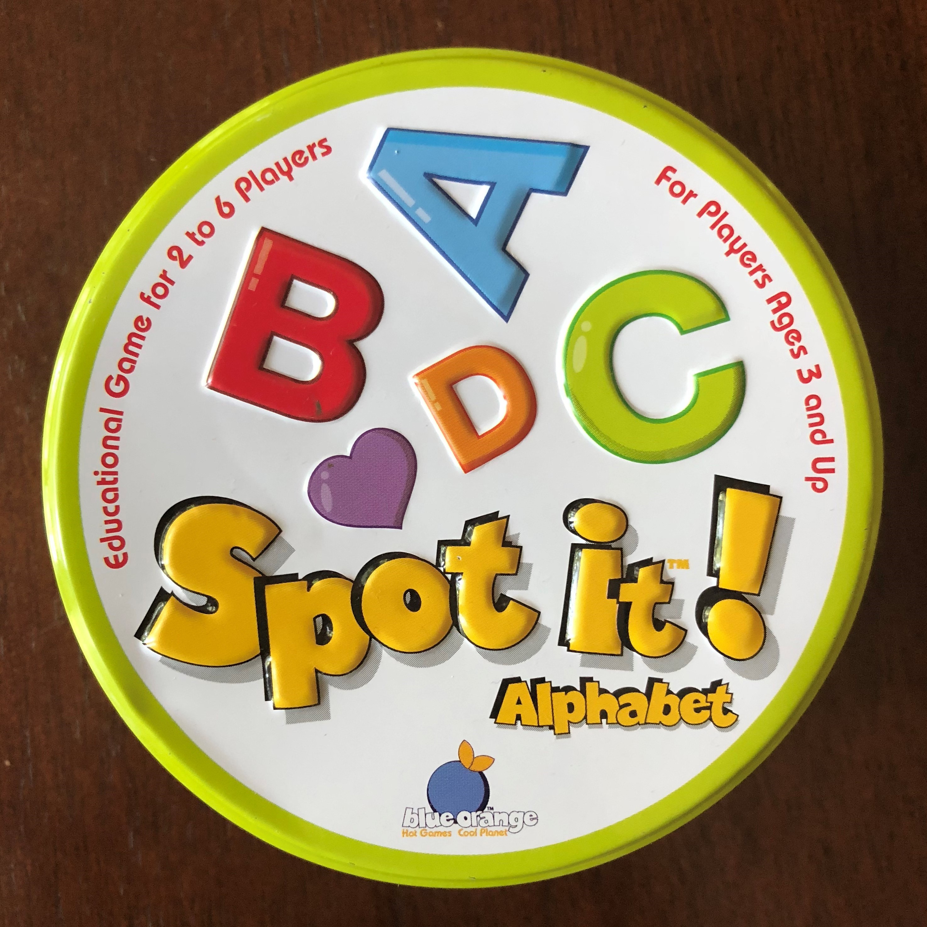 Spot it! Alphabet