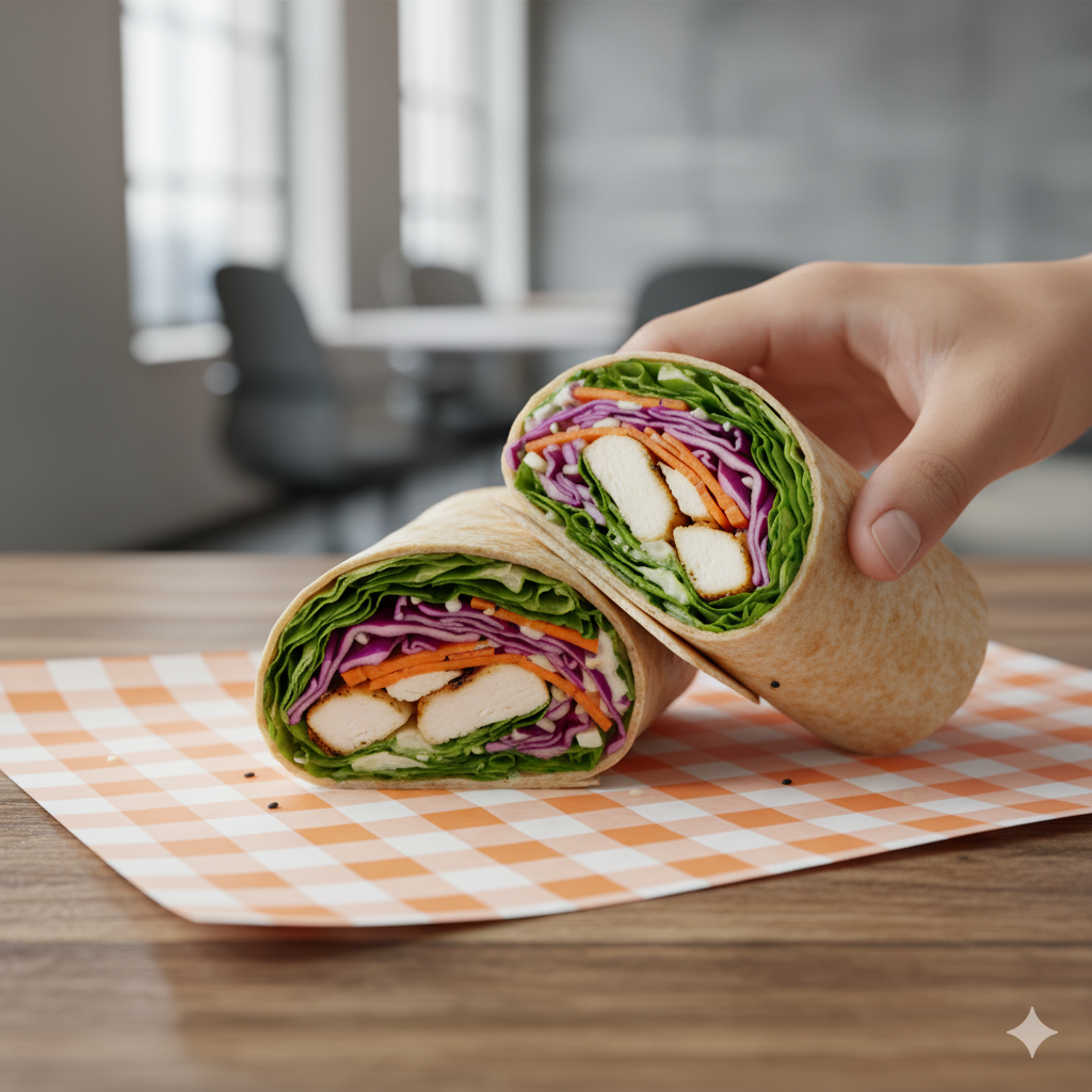 Arranged Food and Objects