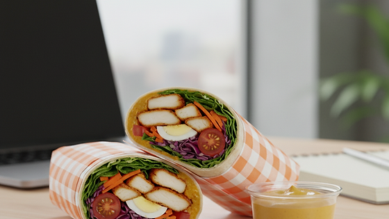 Chicken Curry Wrap