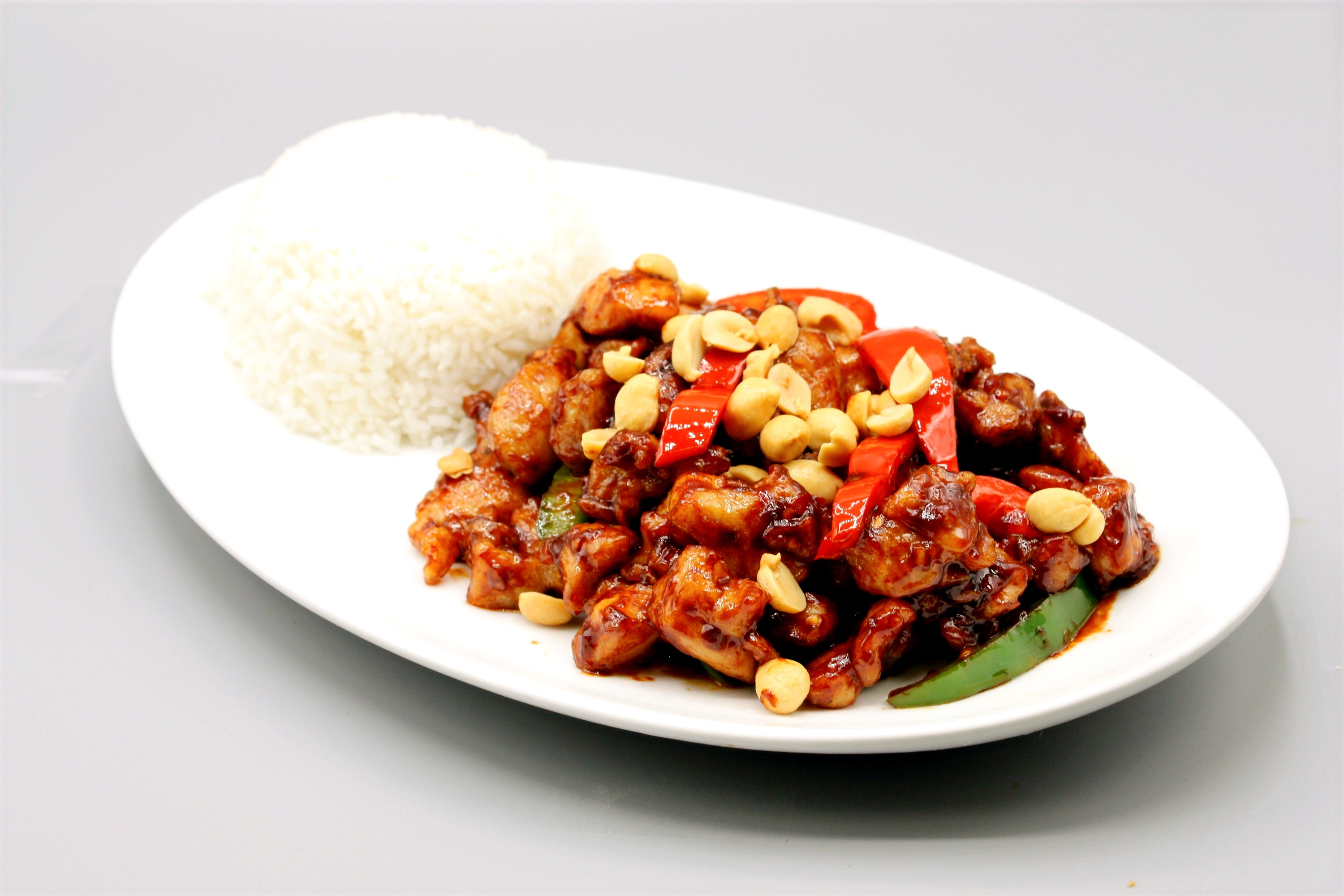 Arranged Food and Objects