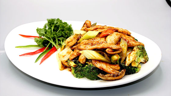 Chicken with mixed vegetables