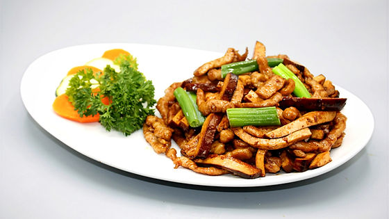 ★ Shredded beef with dry bean curd
