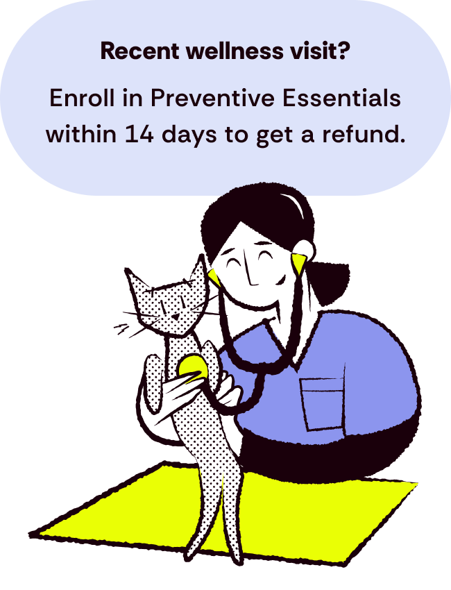 Recent wellness visit? Enroll in Preventive Essentials within 14 days to get a refund.