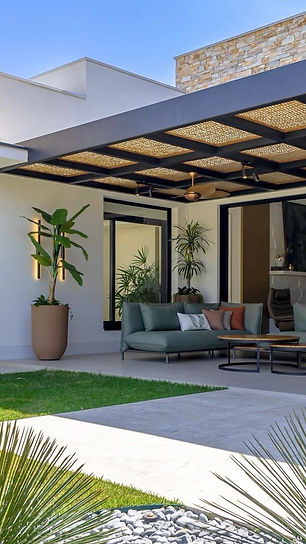 COBRIRE Pergolado Deck Bambu _ 🎋Bambu Bali - Forro de bambu natural para pergolados de fe