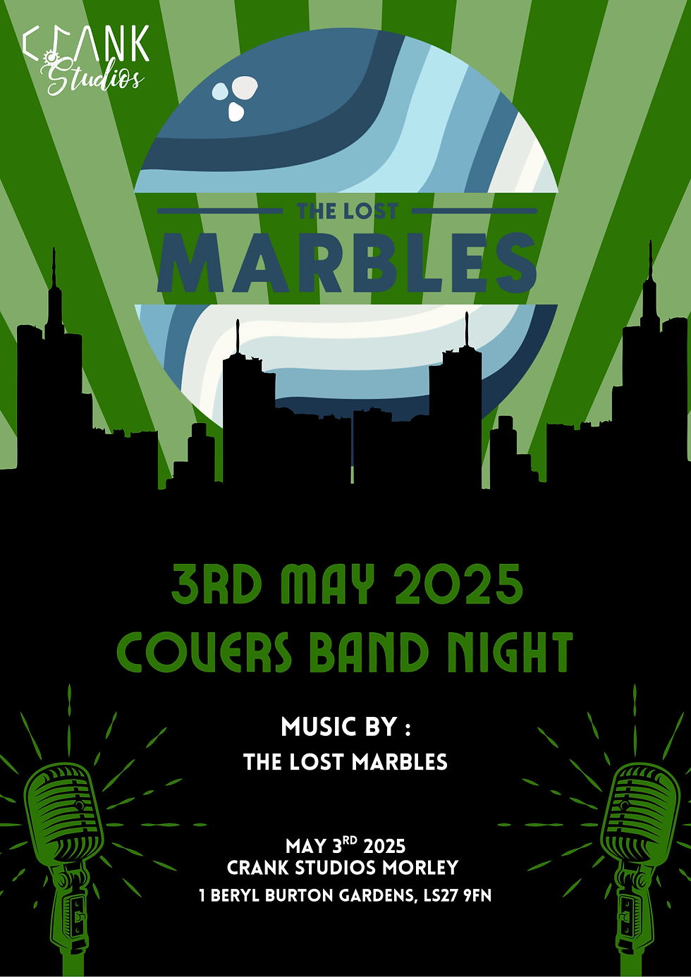 Cover Band Night with The Lost Marbles