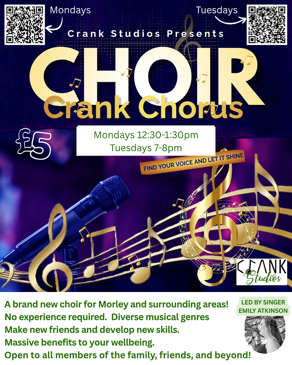 Crank Chorus Choir - Tuesdays