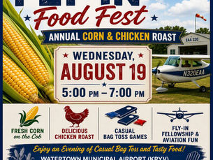 Annual Corn & Chicken Roast Fly-In Food Fest