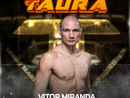 Ex-UFC, Vitor Miranda fará luta de despedida no Taura MMA!