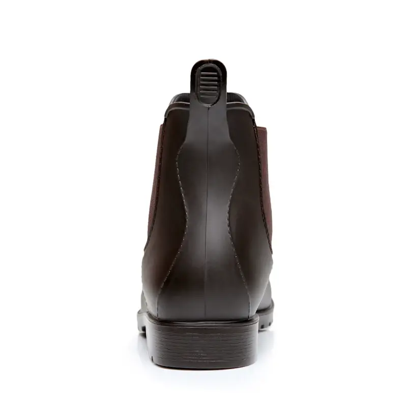 Miniature : Men's Waterproof Rubber Chelsea Ankle Rain Boots