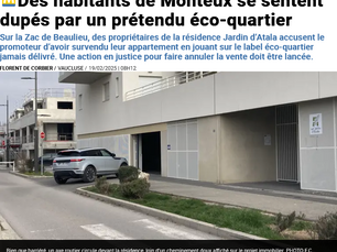 Monteux : Un collectif de propriétaires attaque les promoteurs de Beaulieu en justice