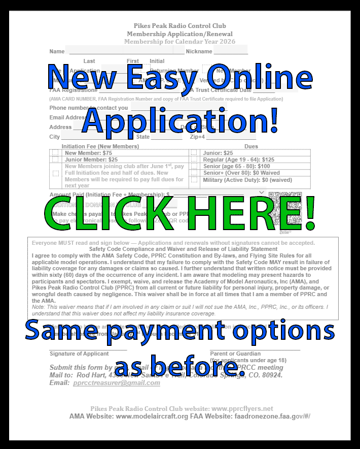 Easy online membership form