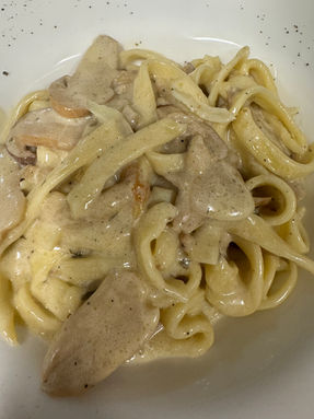 Tagliatelle ai funghi Ristorante Culmine Val Masino