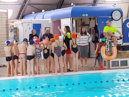 Séances de piscine