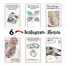 plantillas editables para joyas