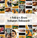 plantillas editables para restaurantes