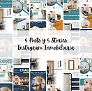 Plantillas editables de Canva inmobiliarias