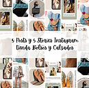 plantillas editables para moda