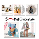 plantillas editables de Canva para bolsos y calzados