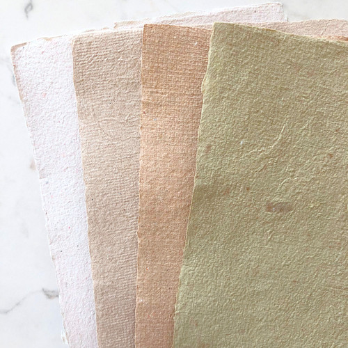 Grande Copertura Carta Fatta A Mano Bordo - 150 Fogli - Tutte Le Taglie - Foto 7