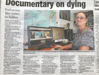 ARTICLE: Documentary on dying