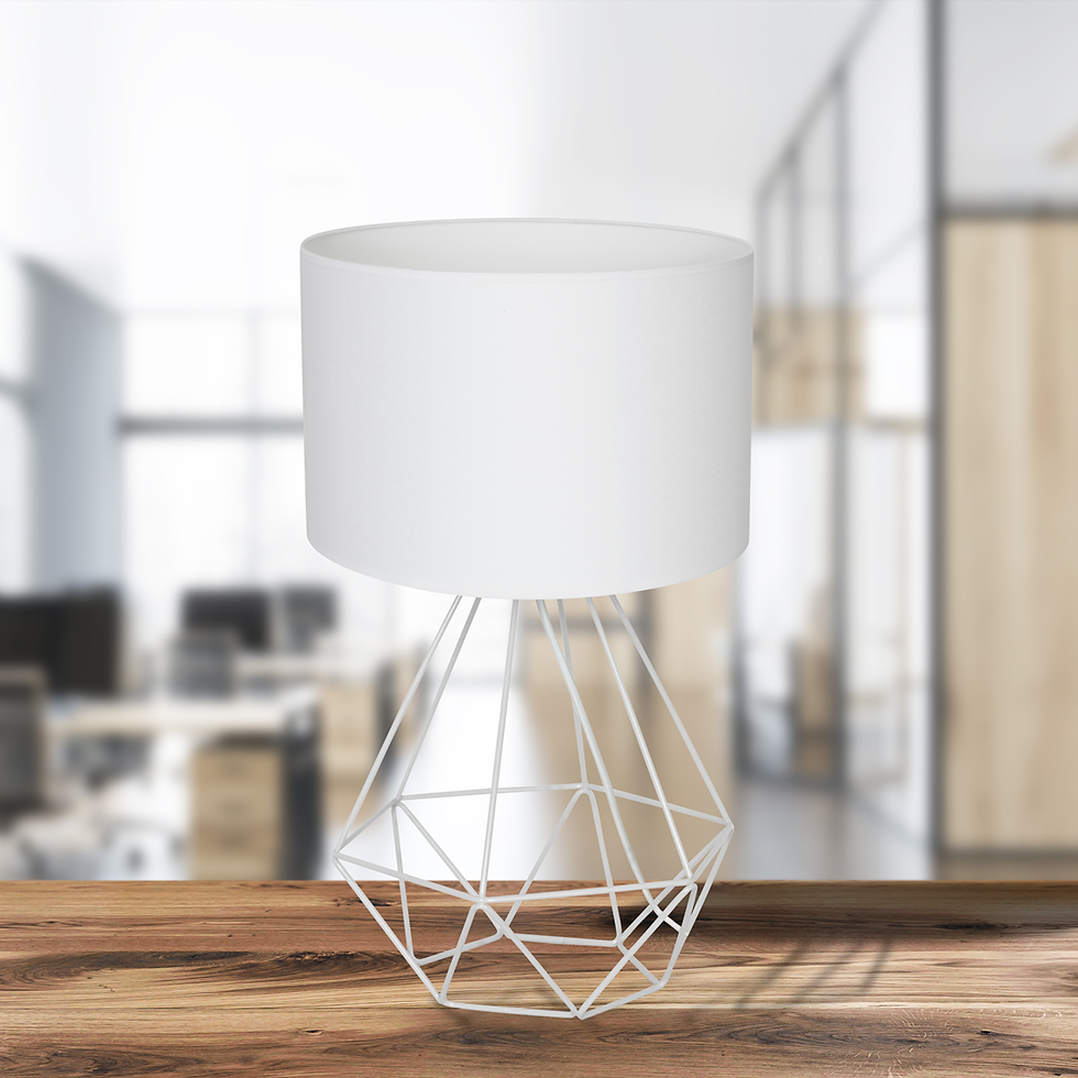 Miniaturebillede: KURV HVID natlampe 1xE27