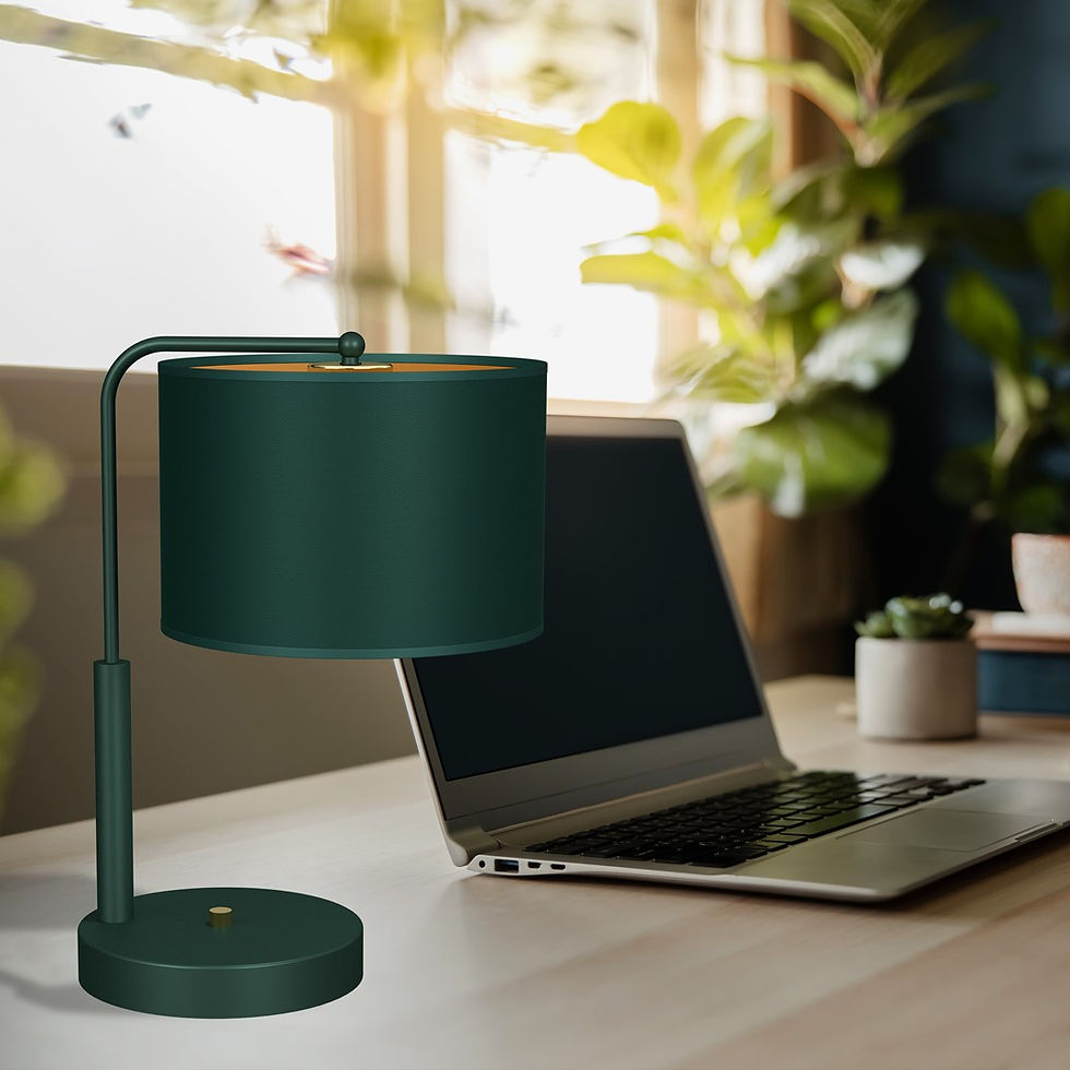 Miniaturebillede: VERDE GRØN bordlampe 1xE27