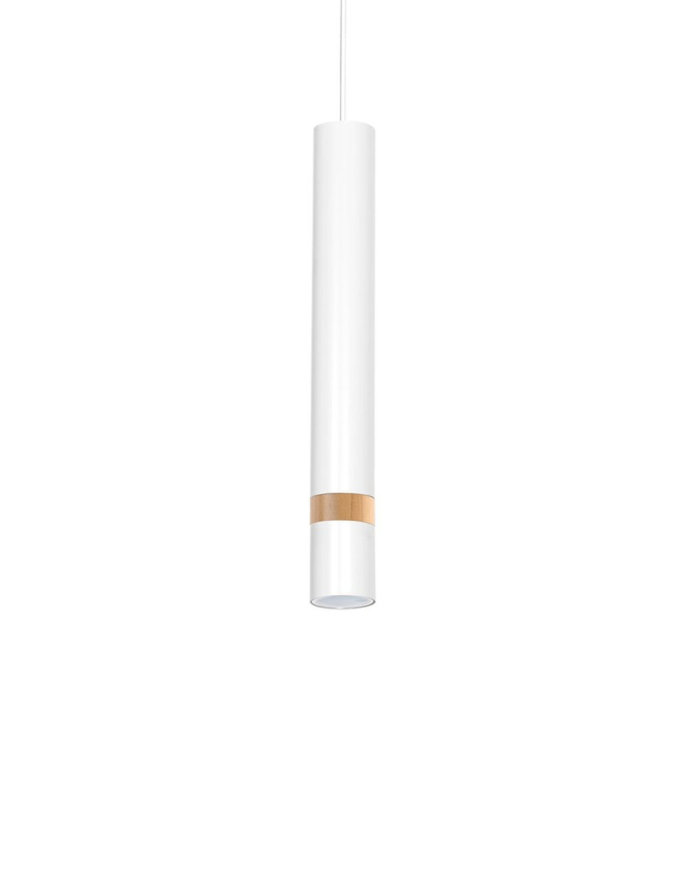 Miniaturebillede: JOKER WHITE/WOOD 3xGU10 hængelampe