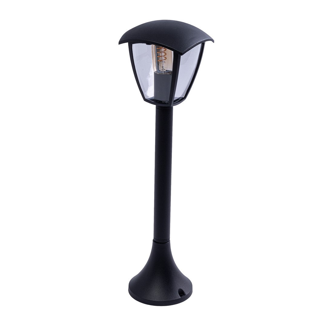 FOX BLACK 1xE27 stor havelampe