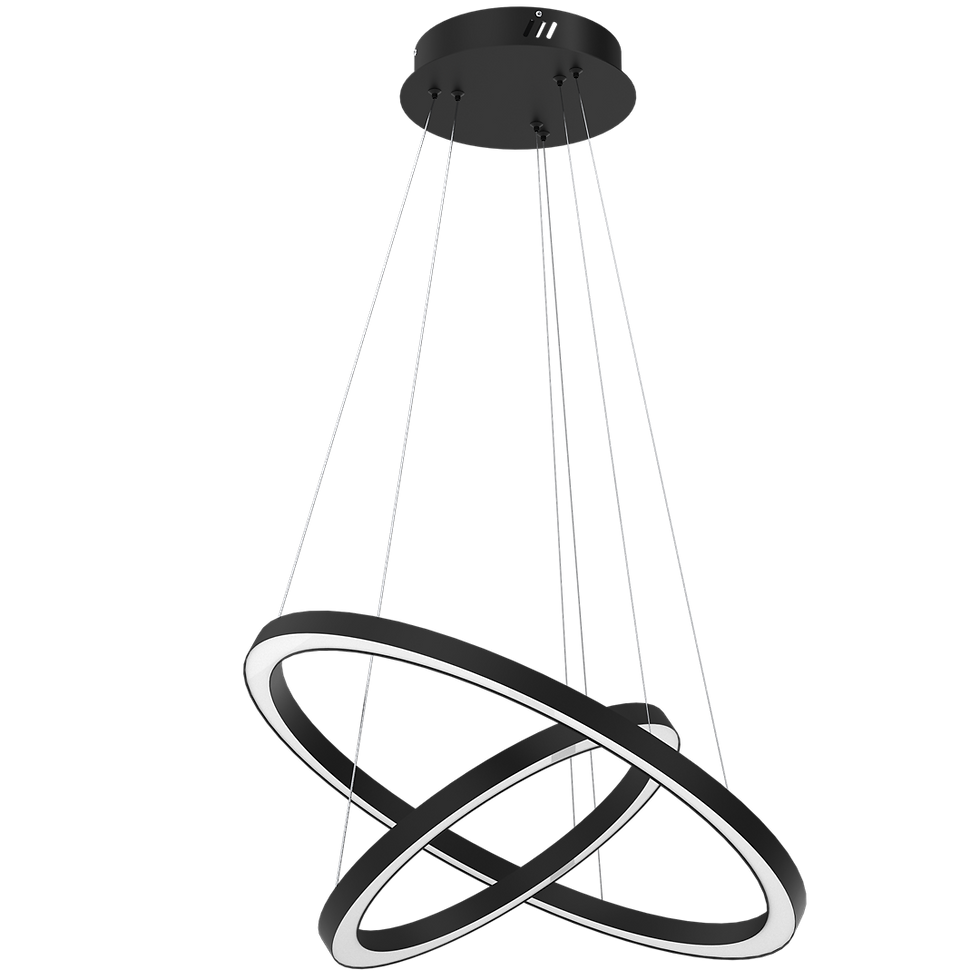 Miniaturebillede: GALAXIA SORT 46W LED hængelampe